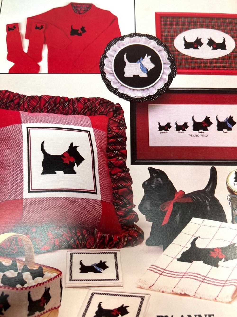 Lots O Scotties Cross-Stitch Pattern Book By Leisure Arts